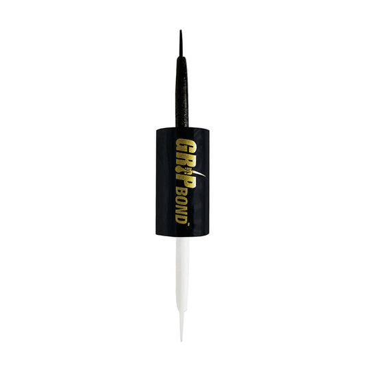 EBIN Grip Bond Latex-free Lash Adhesive - Black & White / Dual Brush