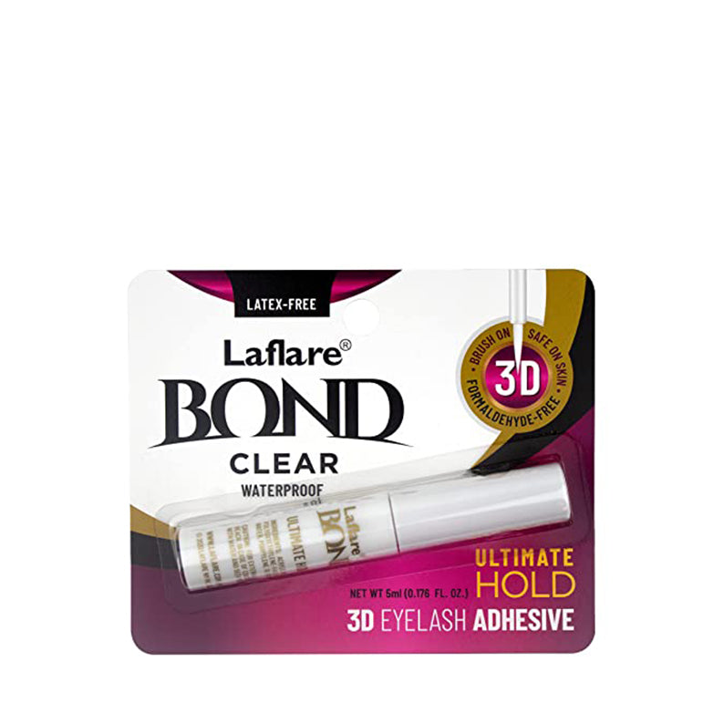 LAFLARE 3D LASH BOND – LATEX FREE #CLEAR
