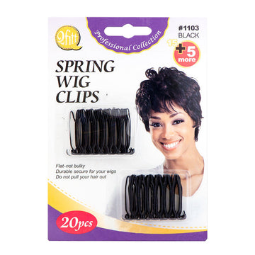 M&M QFITT Spring Wig Clip 20PCS #1103