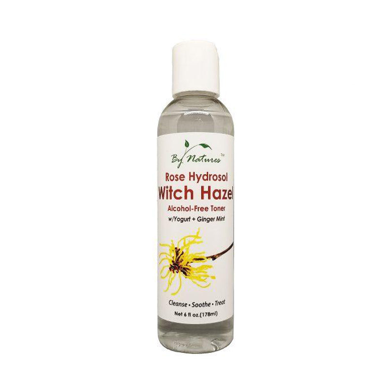 BY NATURES Rose Hydrosol Witch Hazel 6oz