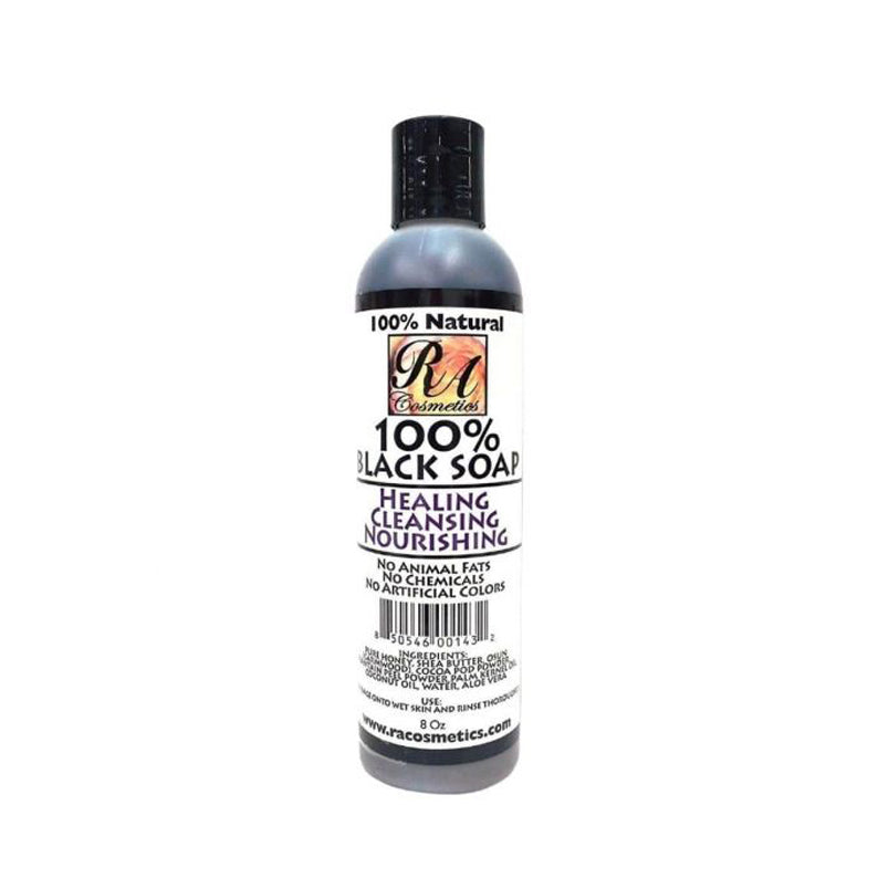 RA COSMETICS 100% Black Soap [Liquid]