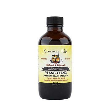 SUNNY ISLE Jamaican Black Castor Oil [Ylang Ylang] 4Oz