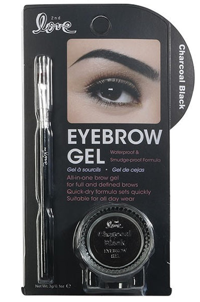 2nd Love Eyebrow Gel - Charcoal 0.1oz
