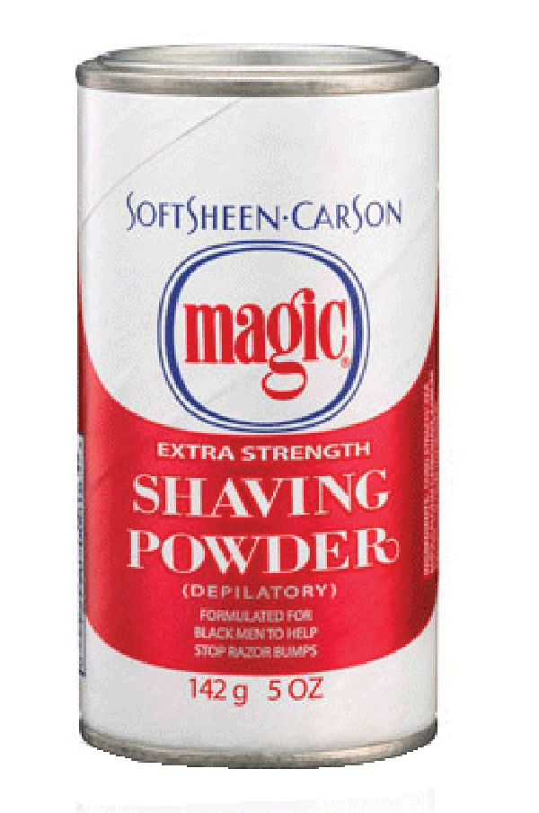 Magic Shaving Powder (4.5oz) Aloe & VitE-Silver